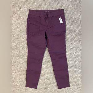 Old Navy Pixie Chino Pant Purple Size 4